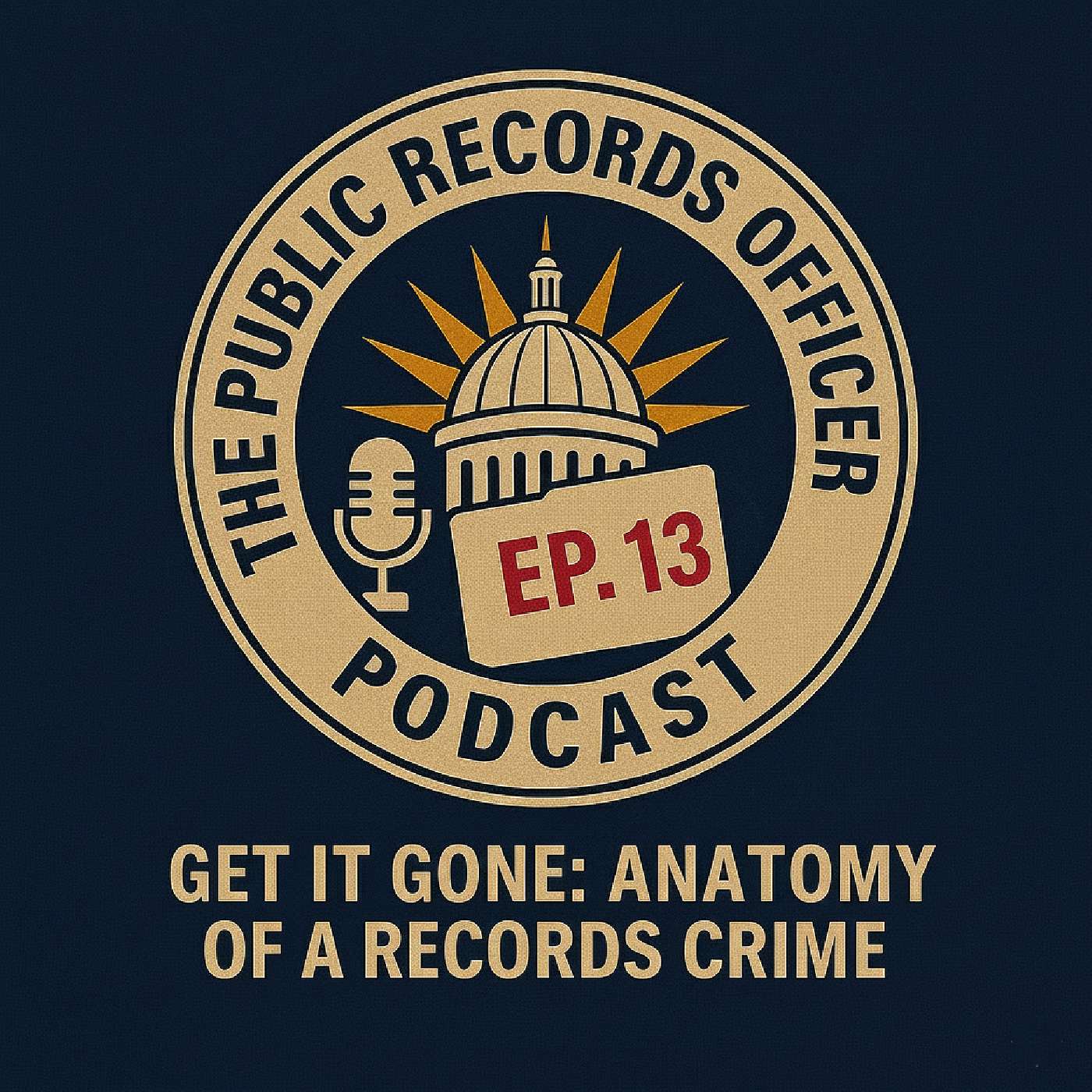 Ep. 13 Get It Gone Anatomy of a Records Crime