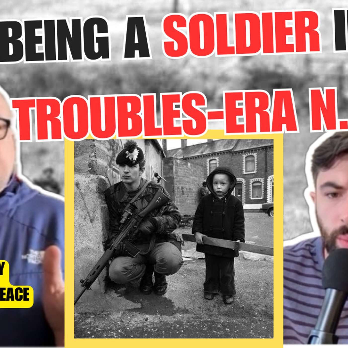 CAUGHT IN IRA B*MB AGED 5, SCHOOLBUS PETROL-B*MBED & JOINING BRITISH ARMY| Glenn Bradley 1/2