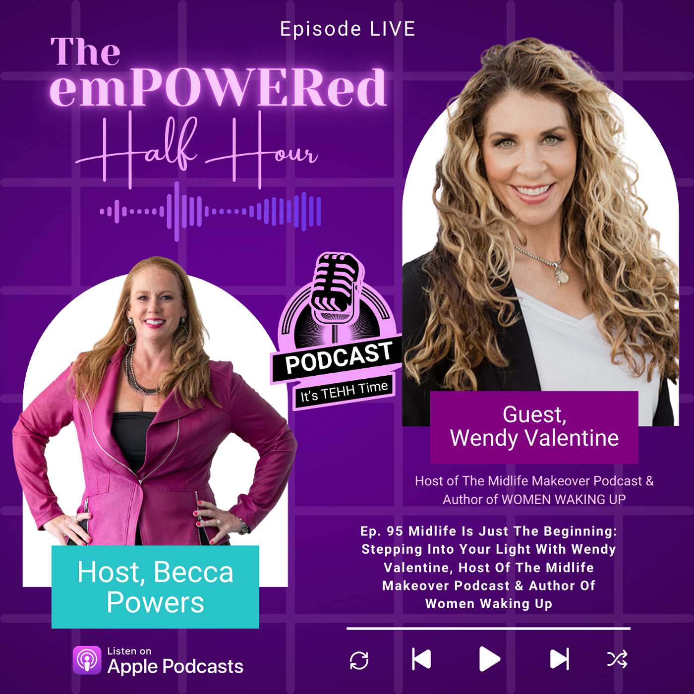 Midlife Is Just The Beginning: Stepping Into Your Light With Wendy Valentine, Host Of The Midlife Makeover Podcast & Author Of Women Waking Up Midlife Is Just The Beginning: Stepping Into Your Light With Wendy Valentine, Host Of The Midlife Makeover Podcast & Author Of Women Waking Up
