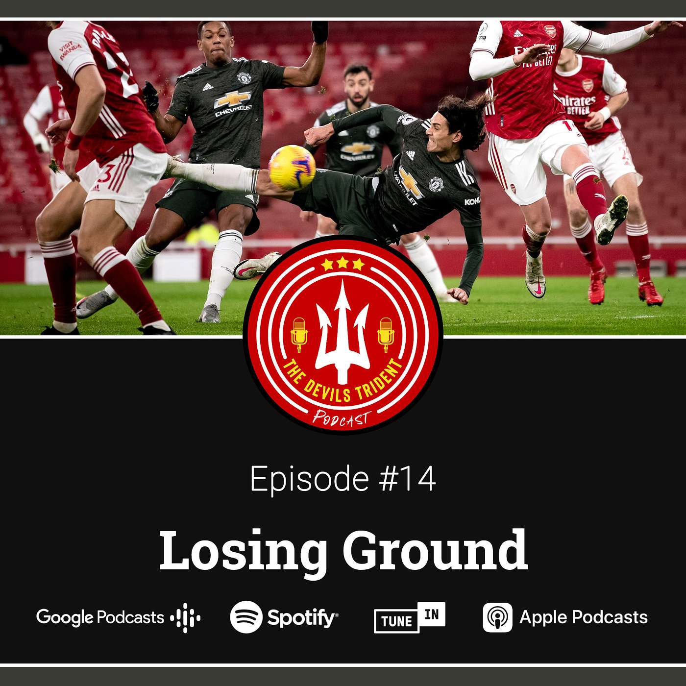 #14 | Losing Ground | United stop the rot at the Emirates but fall behind in the title race