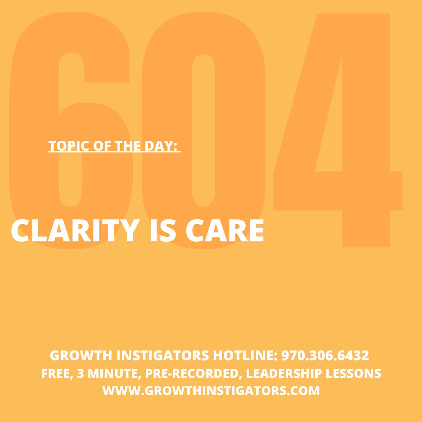 Clarity Is Care episode artwork