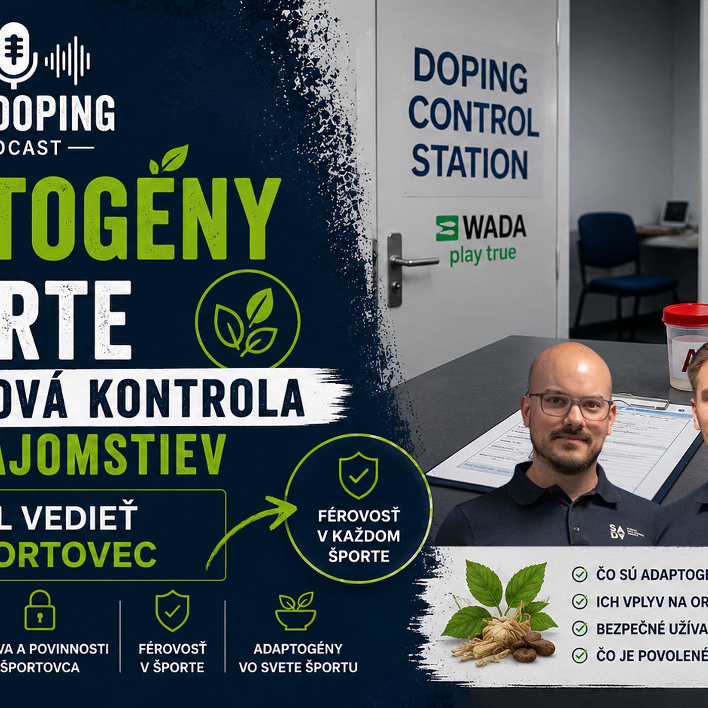 Dopingová kontrola a adaptogény: Čo by mal vedieť každý športovec episode artwork
