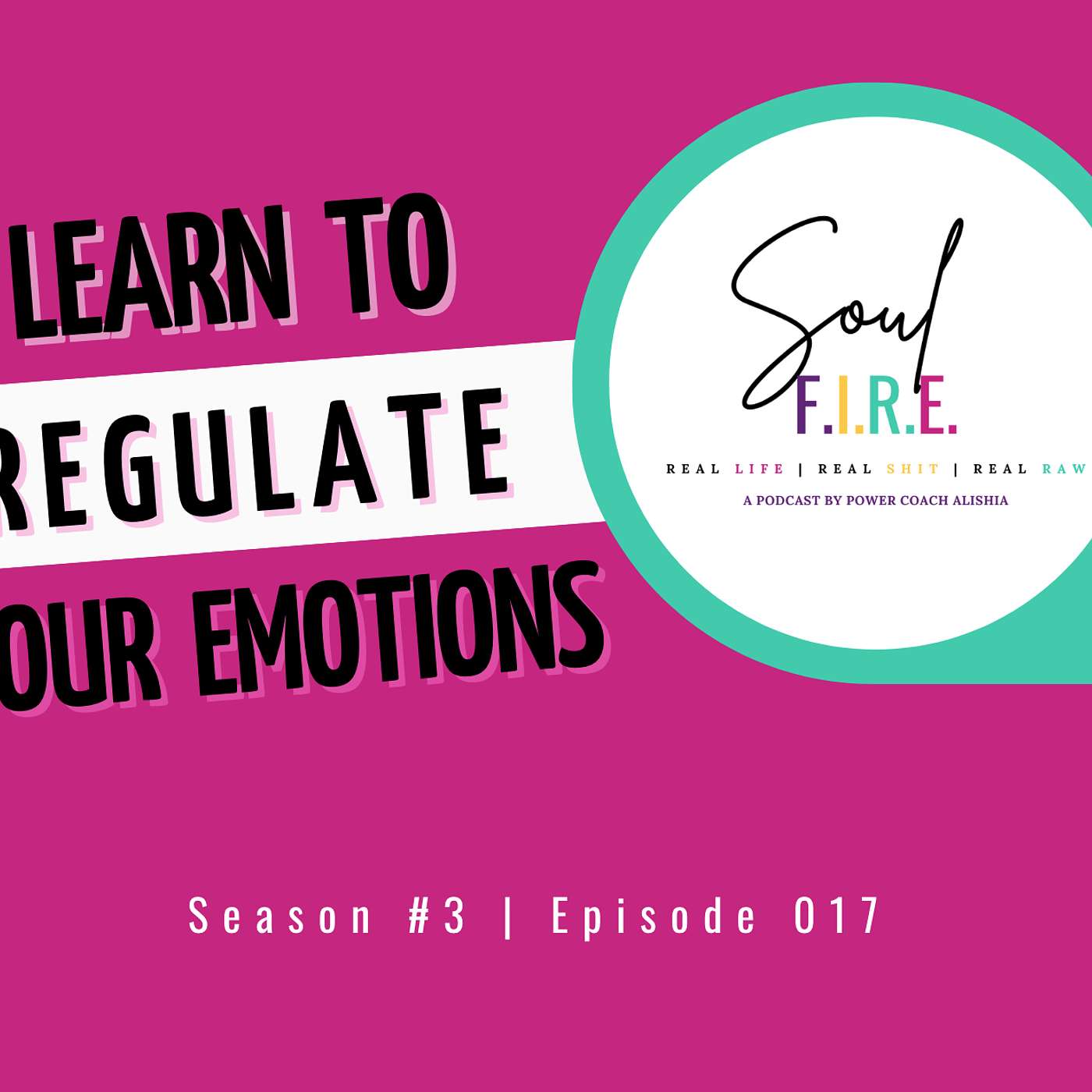 Season 3: Ep. 017 | Learn to Regulate Your Emotions