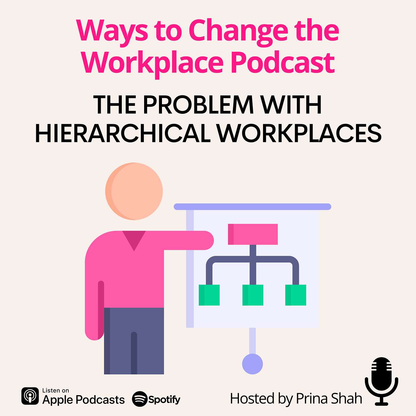 116. The Problem with Hierarchical Workplaces with Prina Shah