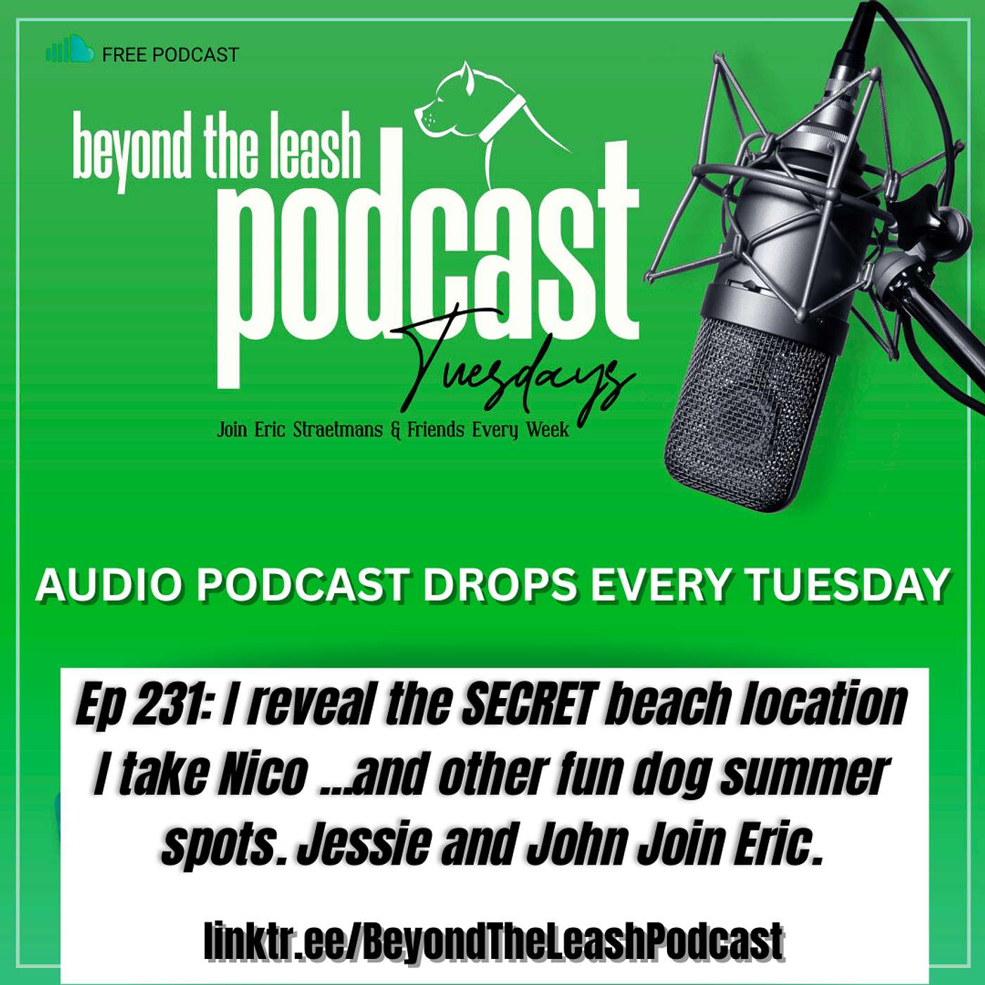 Ep 231: I reveal the SECRET beach location I take Nico ...and other fun dog summer spots Ep 231: I reveal the SECRET beach location I take Nico ...and other fun dog summer spots