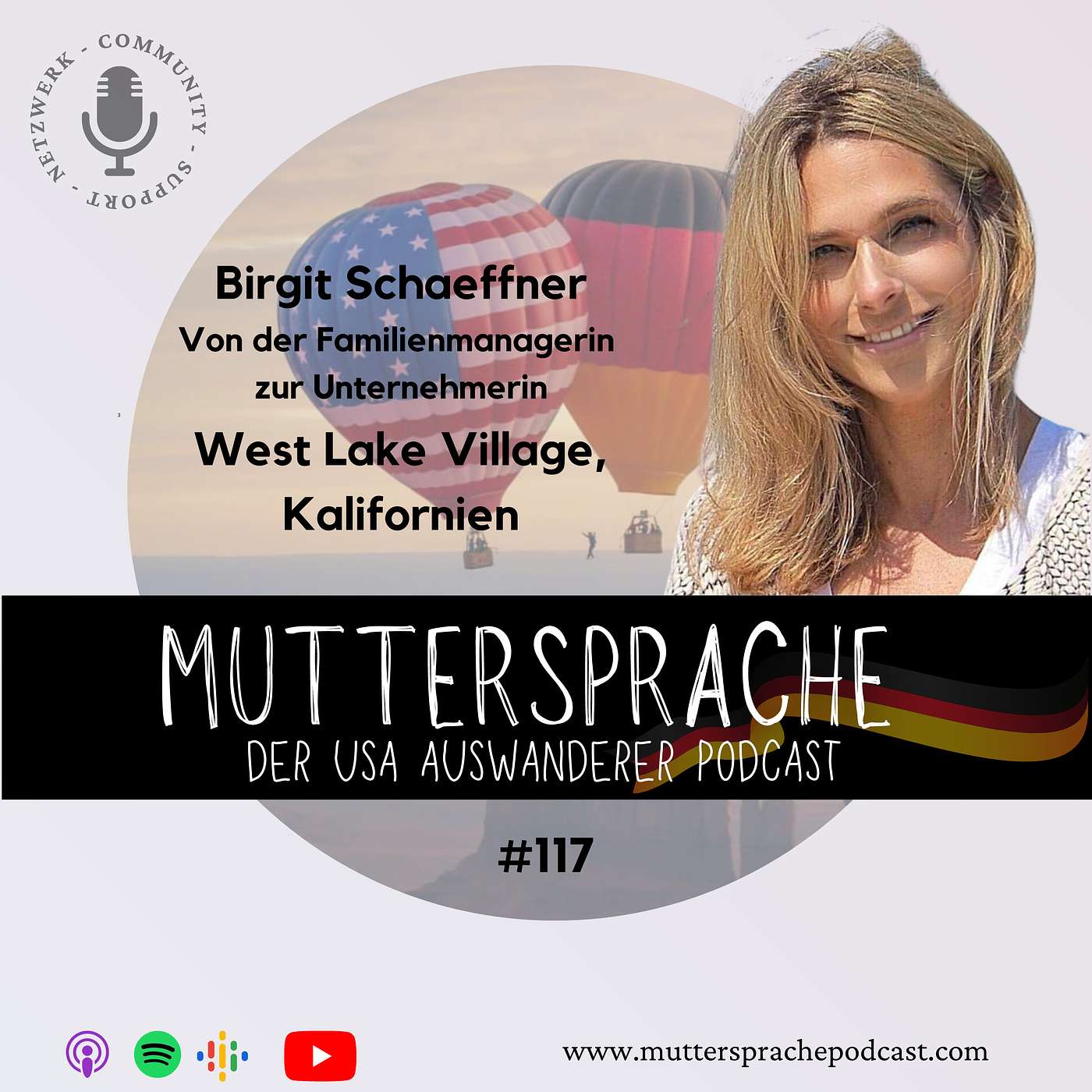 BIRGIT SCHAEFFNER: Von der Familienmanagerin zur Unternehmerin - West Lake Village, Kalifornien episode artwork