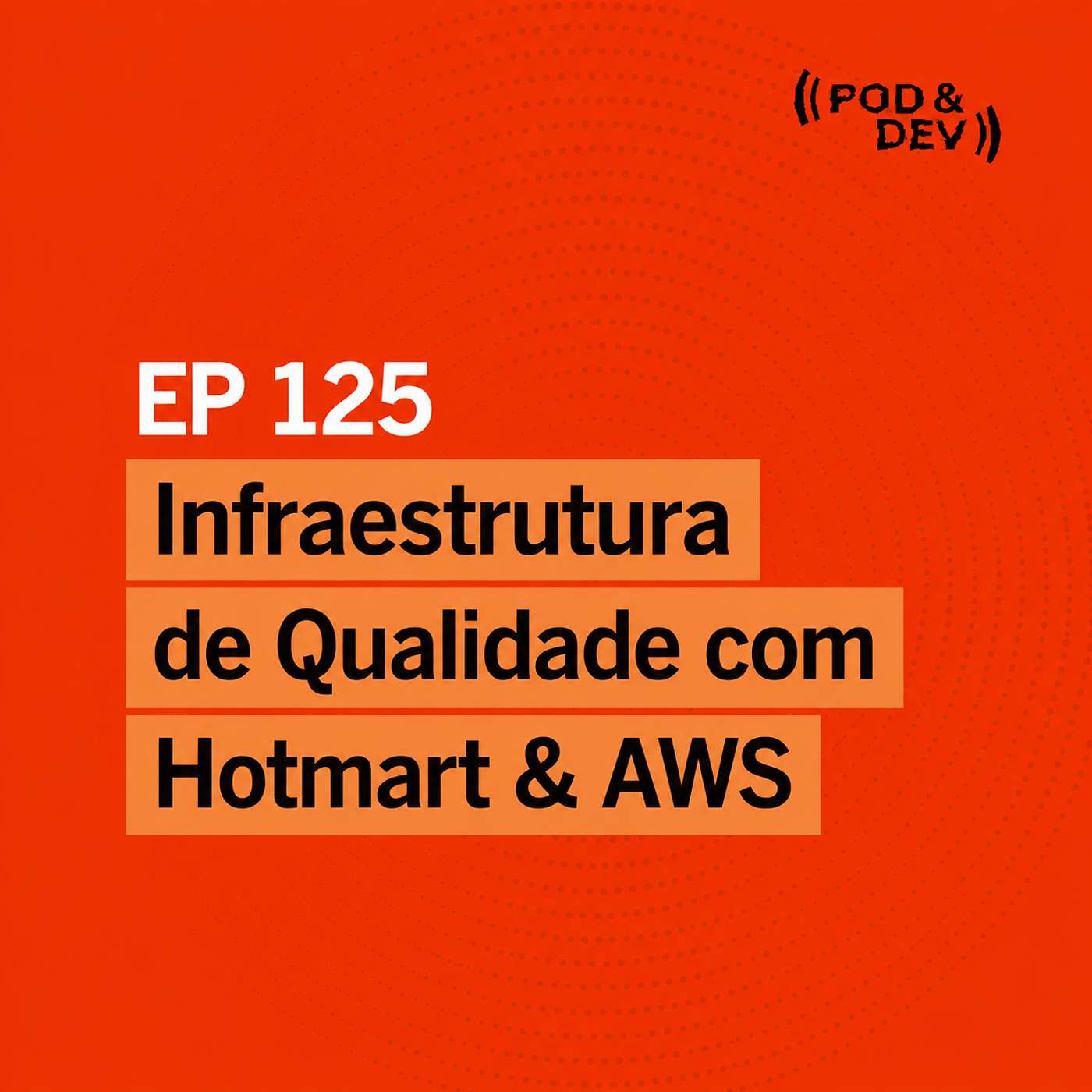 EP 125 | Infraestrutura de Qualidade com Hotmart & AWS episode artwork
