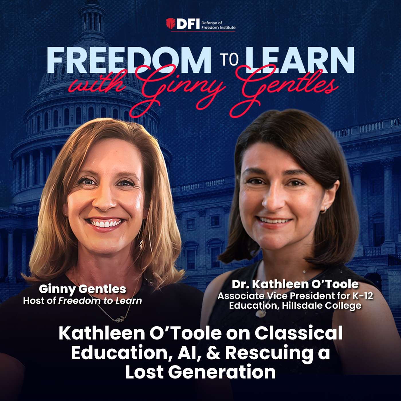 Kathleen O’Toole on Classical Education, AI, & Rescuing a Lost Generation episode artwork