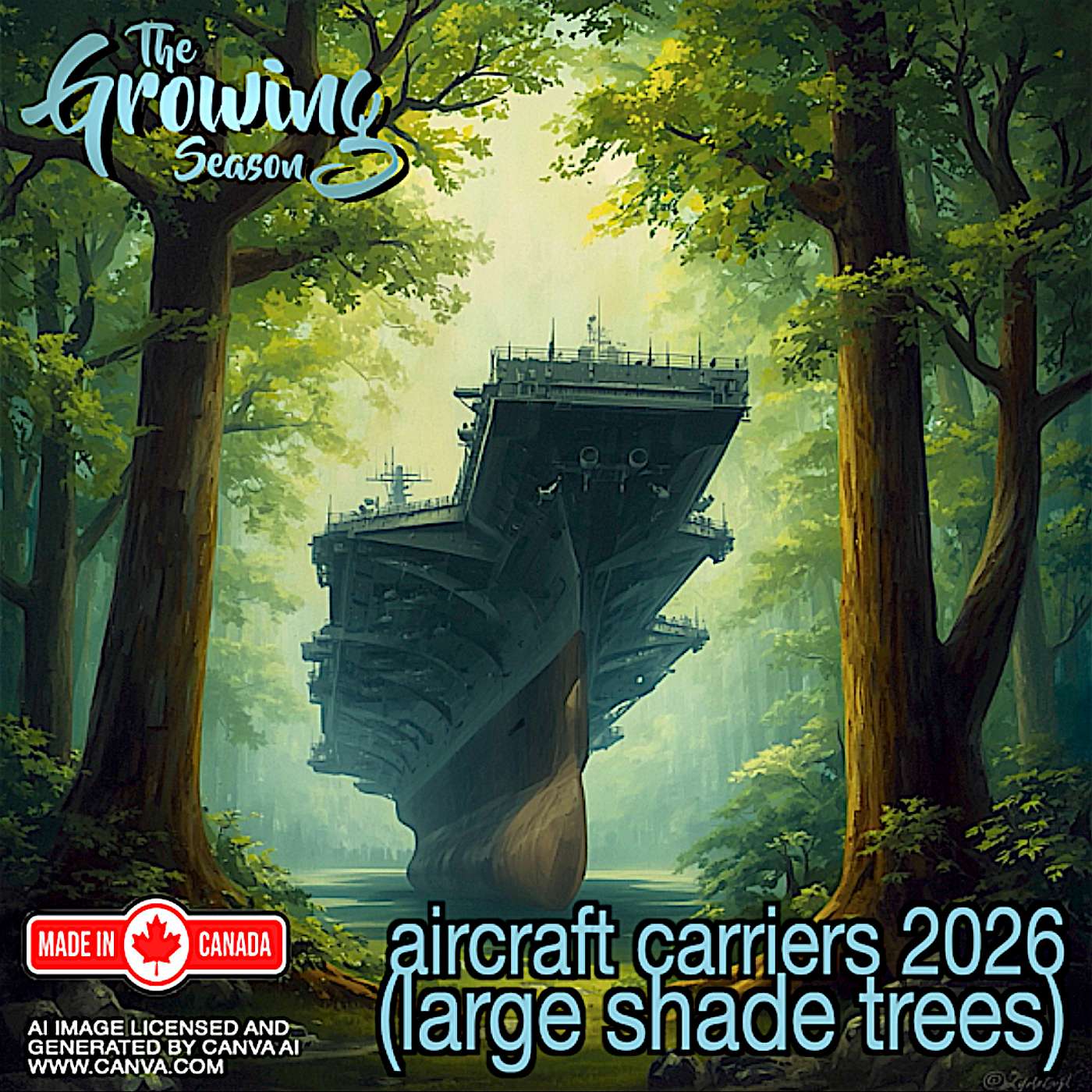 The Growing Season, June 20, 2026 - Aircraft Carriers (Large Shade Trees) 2026