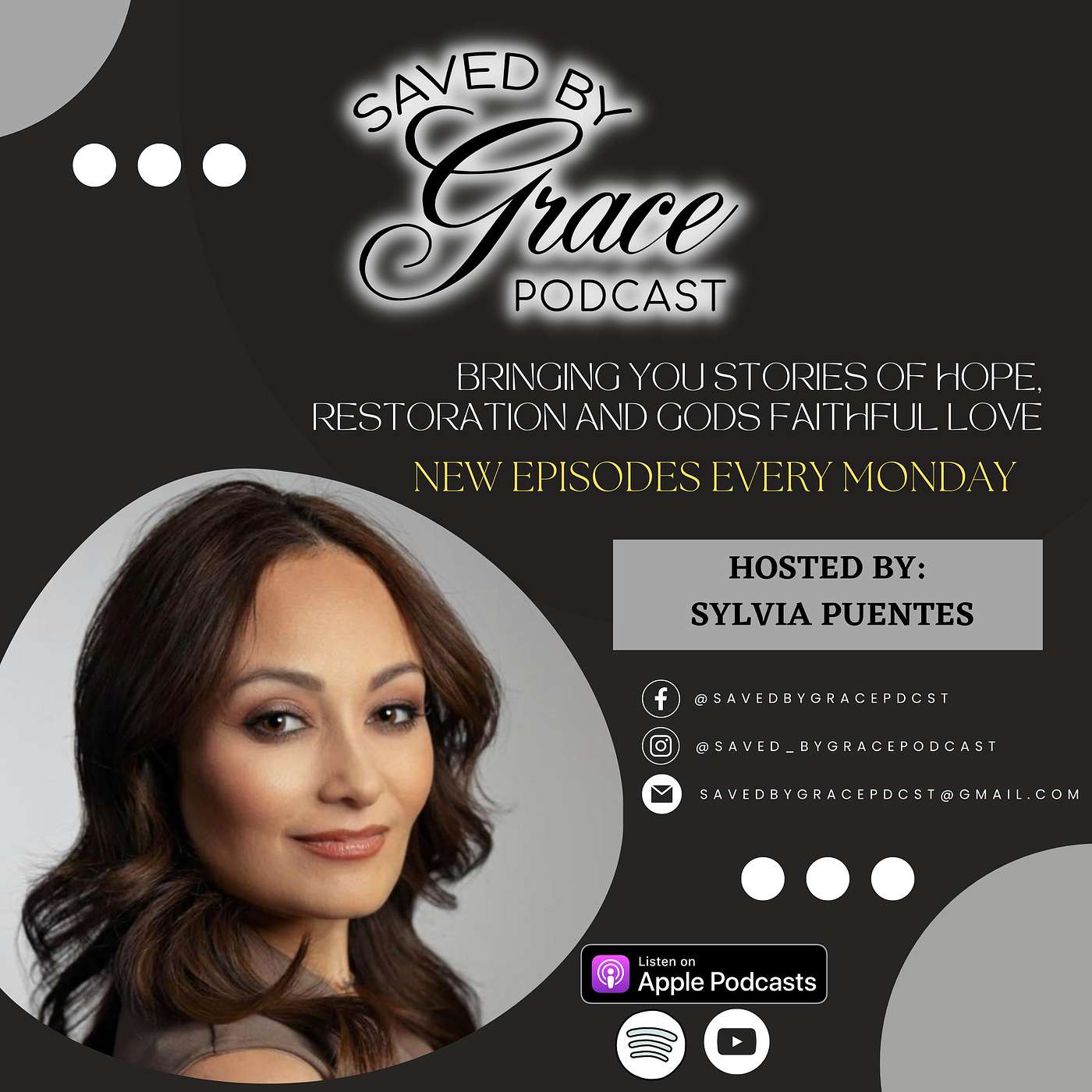 Saved by Grace Podcast w/ Sylvia Puentes & Steve Hopper