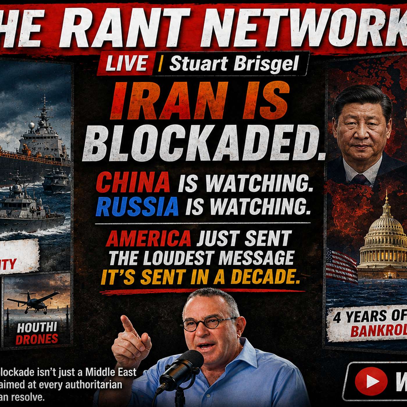 Iran is blockaded. China is watching. Russia is watching. And America just sent the loudest message ...