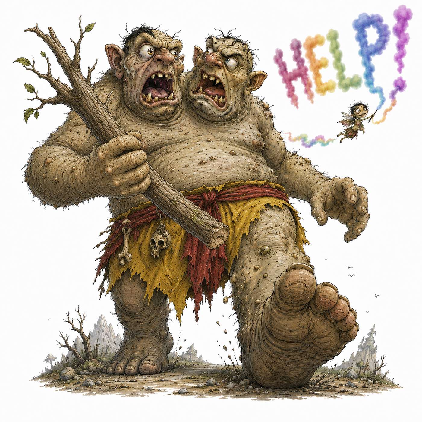 The Ettin - The Pen is Mightier than the Sword! episode artwork