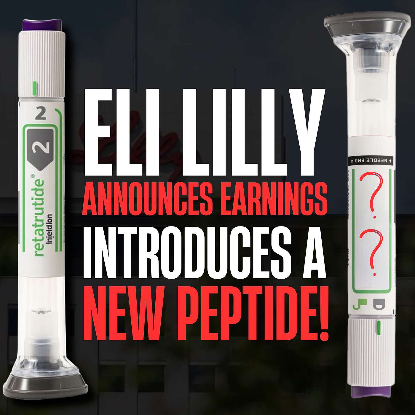 Eli Lilly Earnings Call Recap: NEW GLP-1 GIP Peptide Announced!