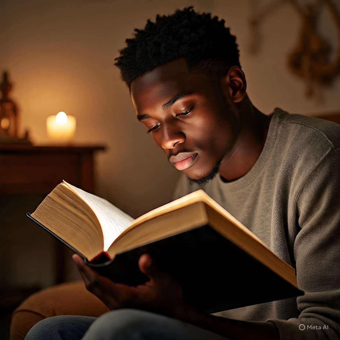 Bible study with Caleb and the Holy Spirit