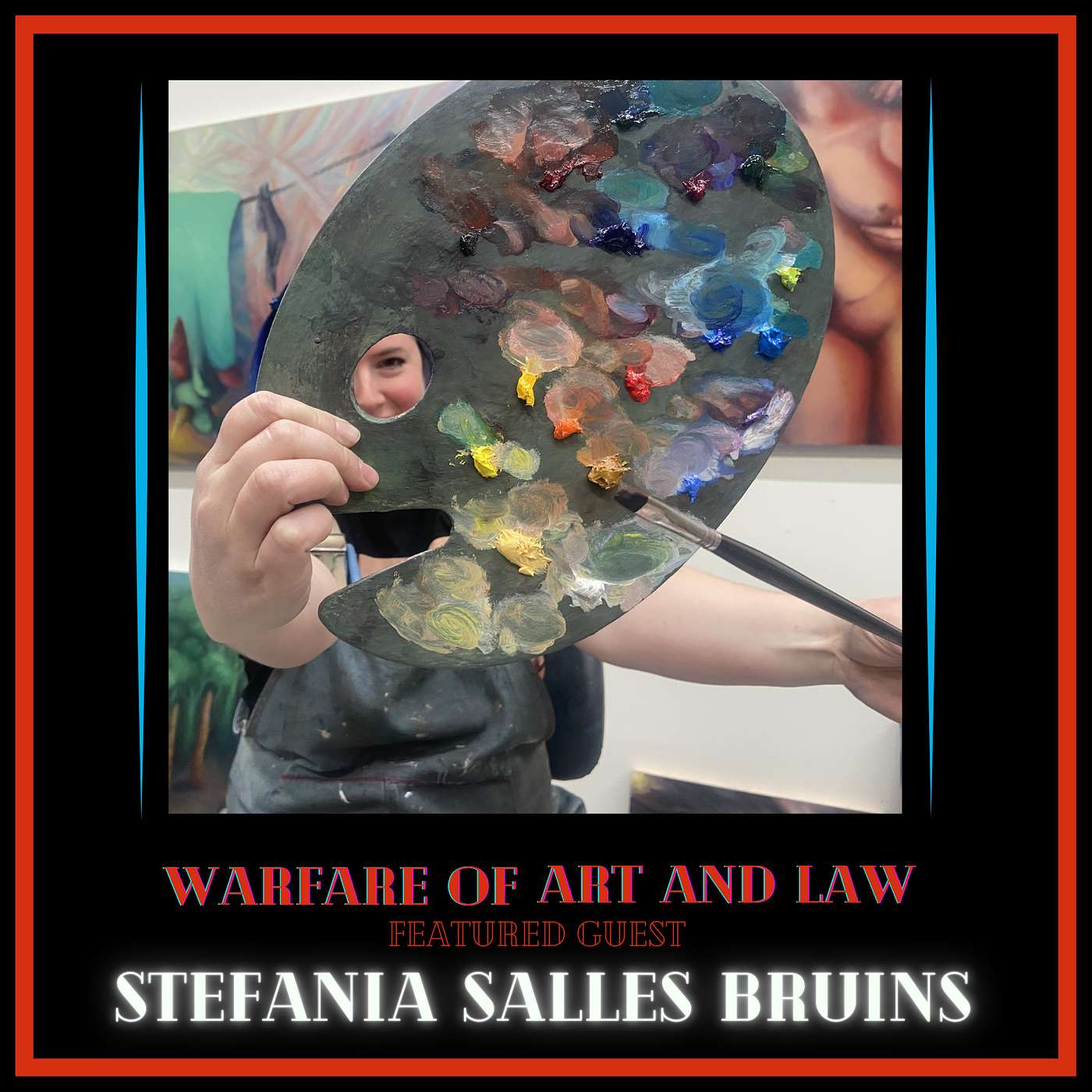 Artist & Attorney Stefania Salles Bruins on "How to Work Your Lawyer-Trained Brain to Strengthen Your Cranial Nerve 2" Part II - A 2ND Saturday Conversation