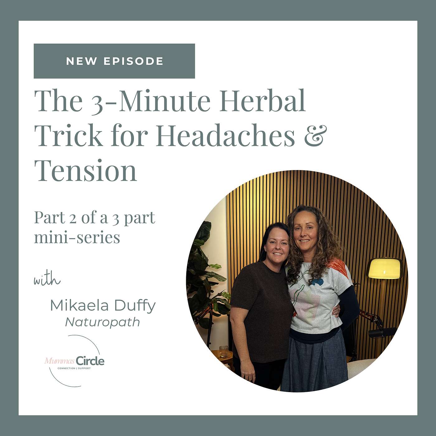 The 3-Minute Herbal Trick for Headaches & Tension | Mikaela, Naturopath episode artwork