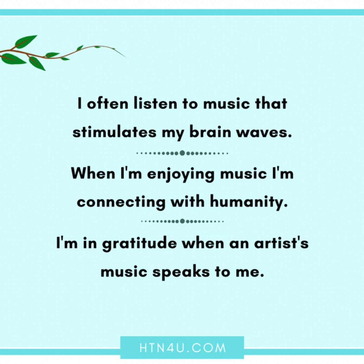 908:  HTN4U Affirmations on Happiness