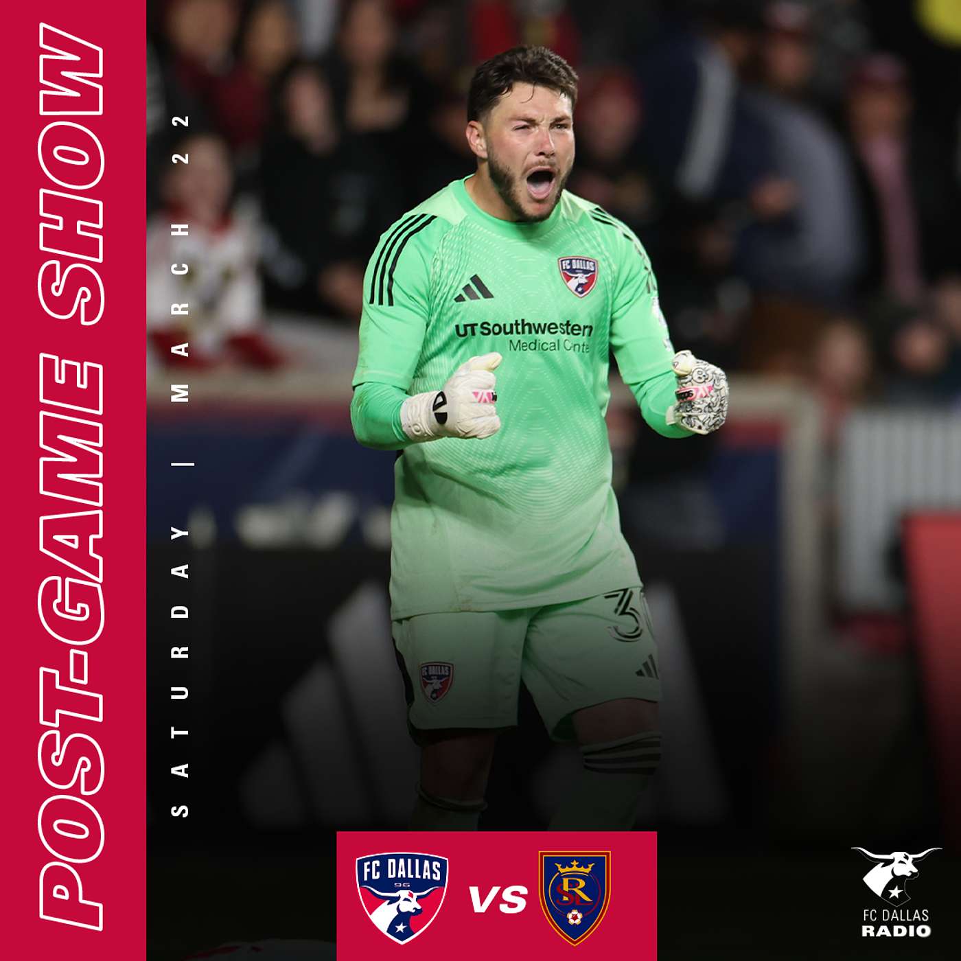 3/22/25 FC Dallas Post Game Show vs Real Salt Lake episode artwork
