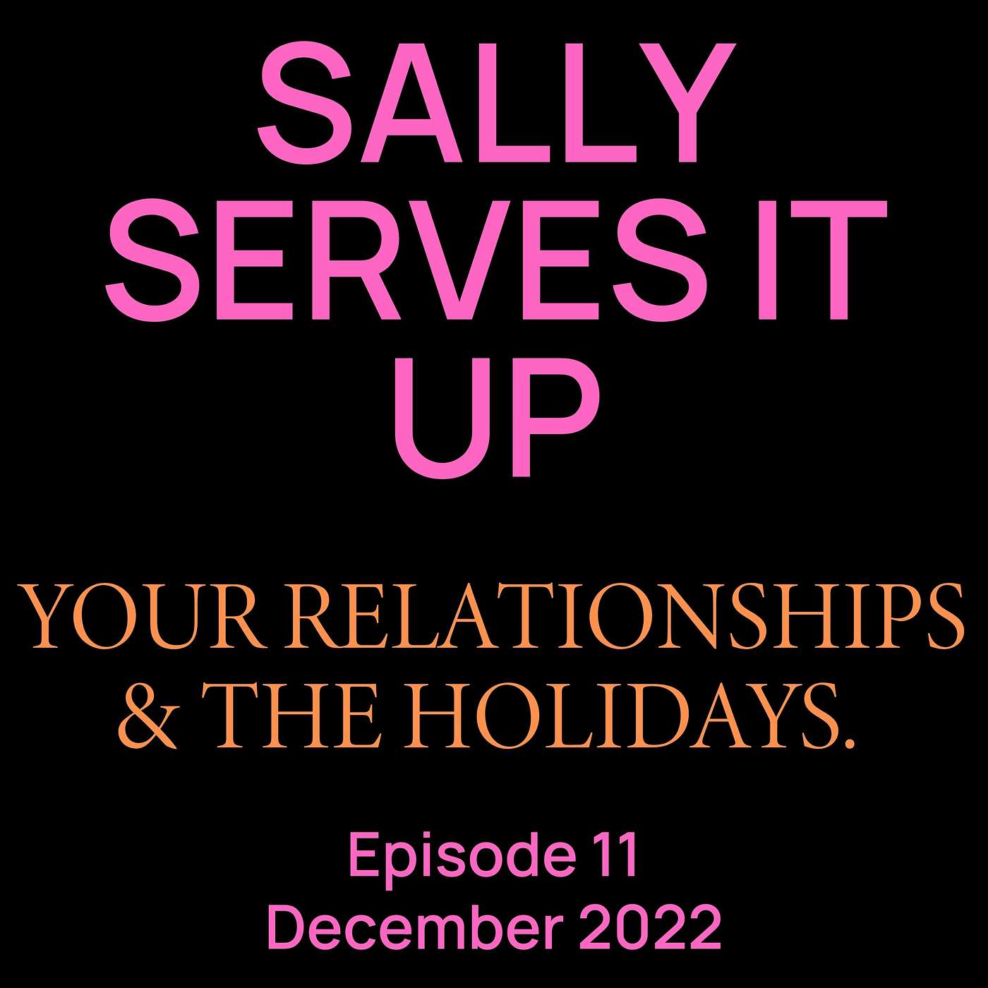 Sally Serves It Up