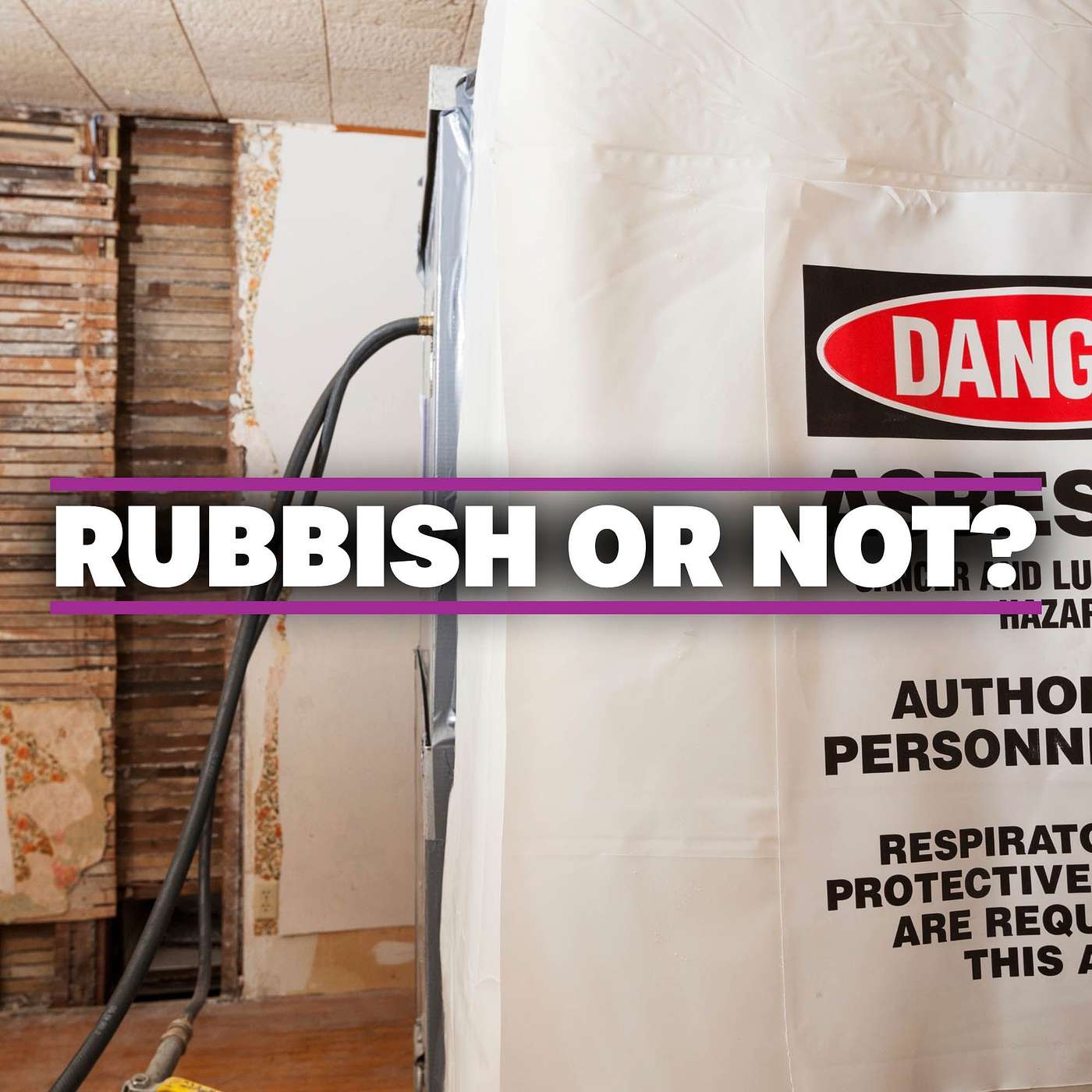 What should we do with asbestos?