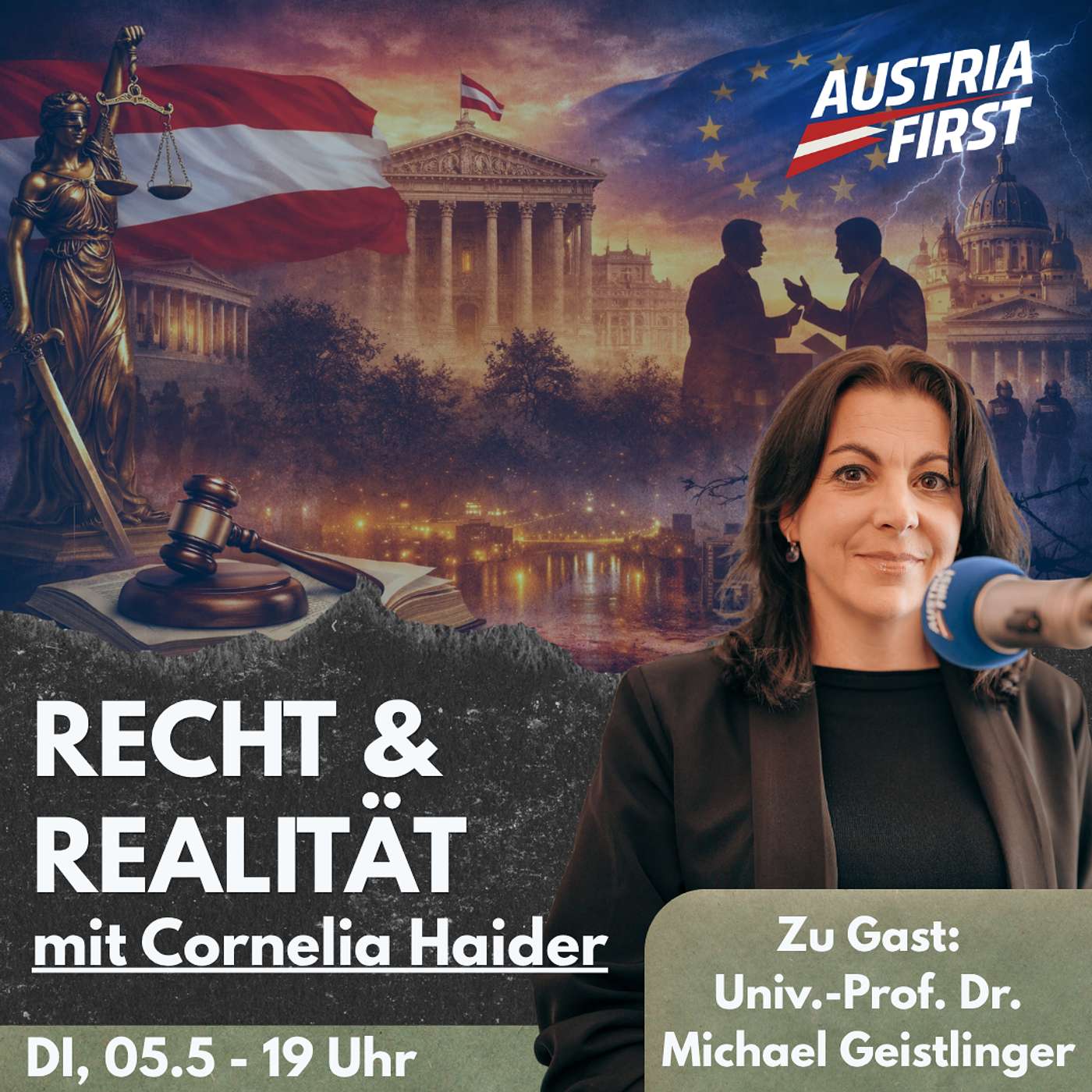 Wer Recht hat, hat noch lange keinen Frieden - Univ.-Prof. Dr. Michael Geistlinger bei Recht und Realität episode artwork