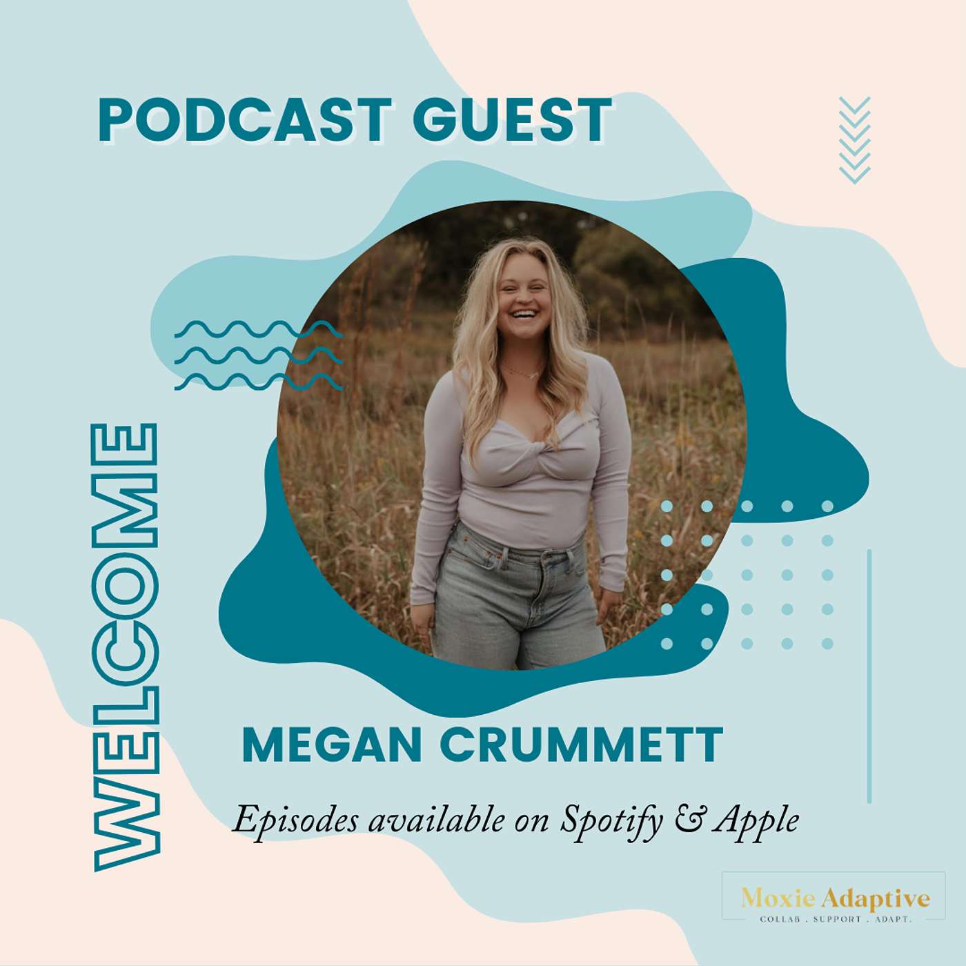 Megan C: Toolboxes and speed bumps: The peaks and valleys of growth, re-discovering identity and body image as a new mom, and journaling to find joy episode artwork