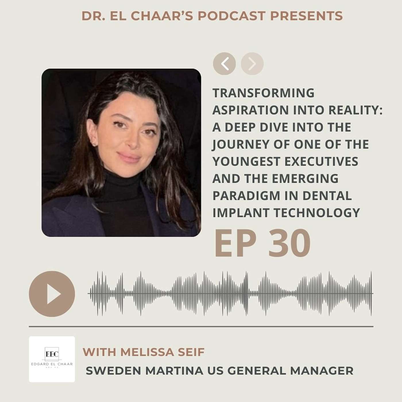 Dr. Edgard El Chaar  Podcast