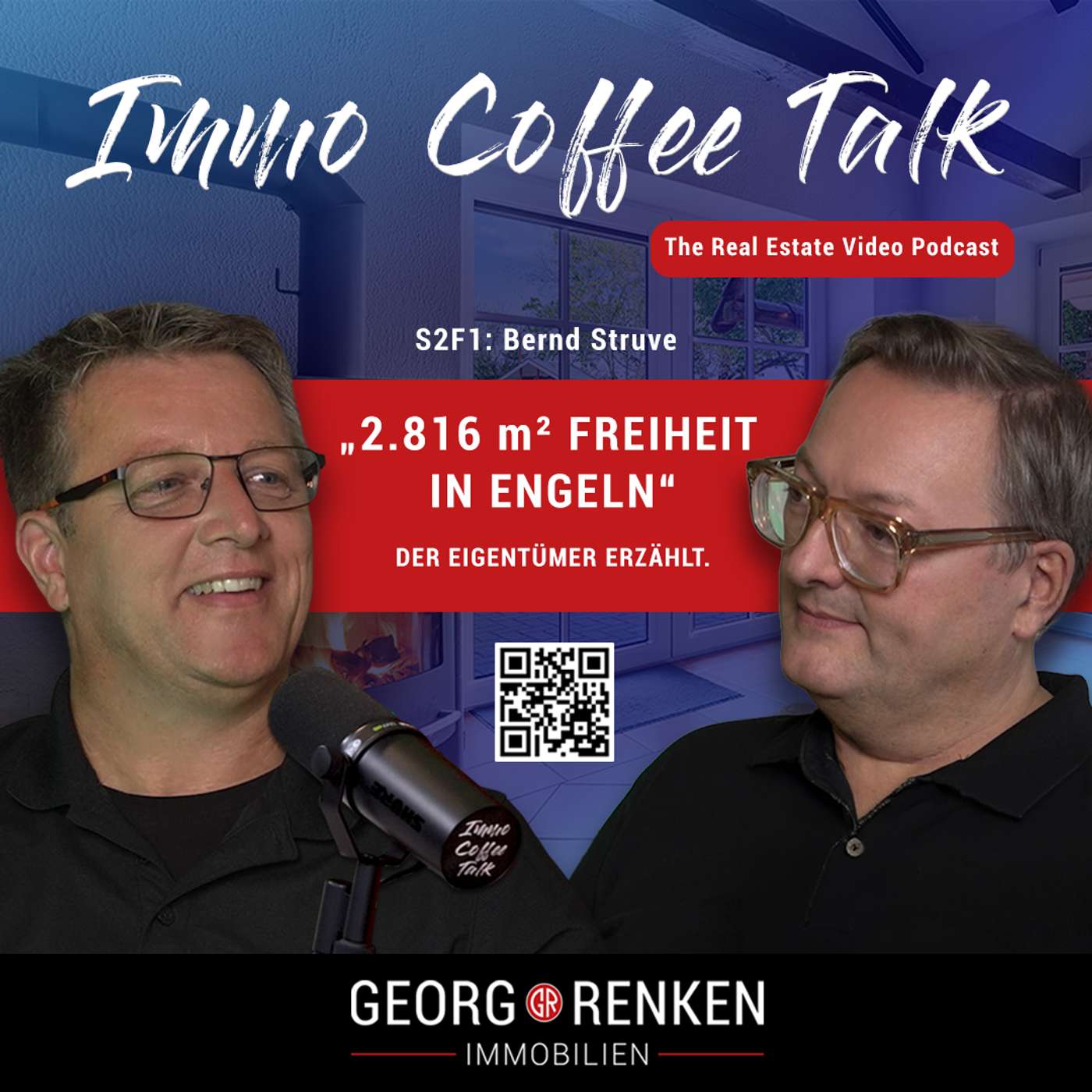 Immo Coffee Talk S2 F1 | 2.816 m² Freiheit in Engeln – Der Eigentümer Bernd Struve erzählt episode artwork