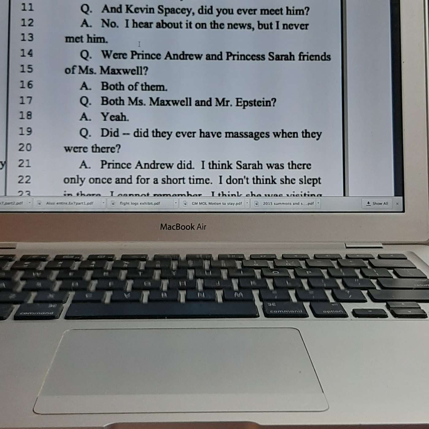 Mr Epstein&Ms Maxwell\'s Closet