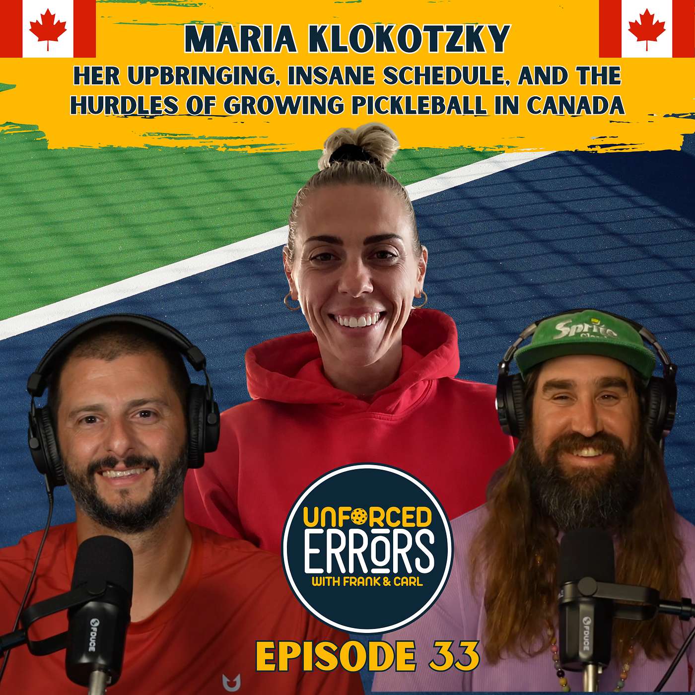 The Long Game: Maria Klokotzky, Canada's #1, and Her Mission to Grow Pickleball in Canada, Ep.33 episode artwork