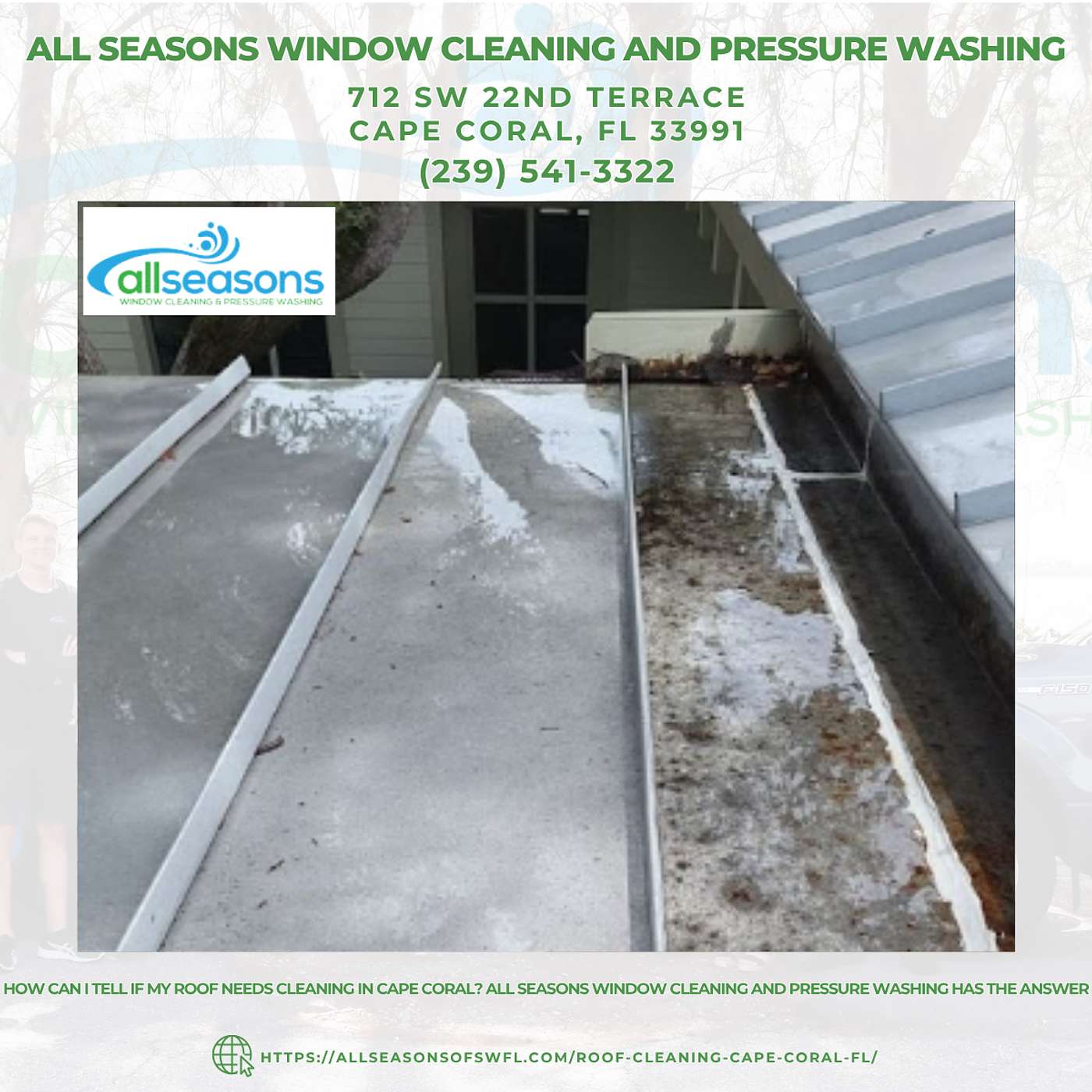 How Can I Tell if My Roof Needs Cleaning in Cape Coral? All Seasons Window Cleaning and Pressure Washing Has the Answer episode artwork