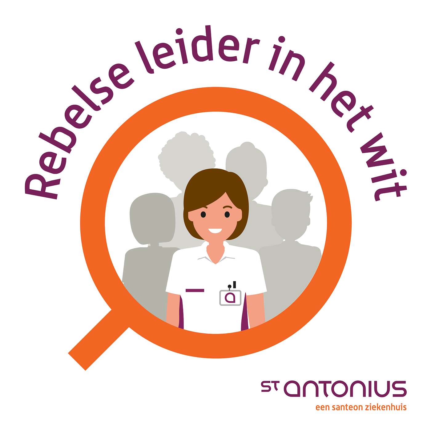 Rebelse leider in het wit podcast artwork