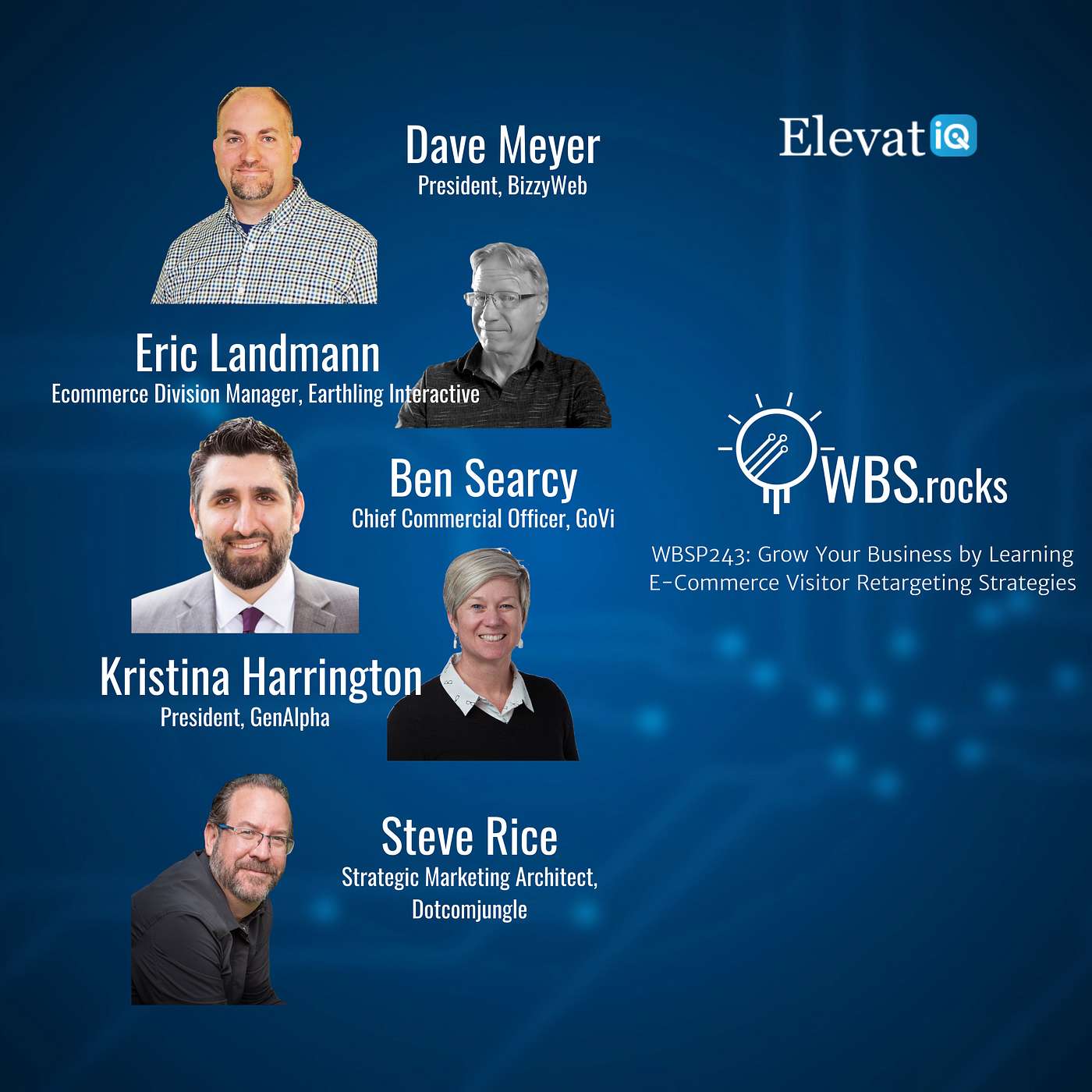 WBSP243: Grow Your Business by Learning E-Commerce Visitor Retargeting Strategies, a Live Interview w/ a Panel of Experts