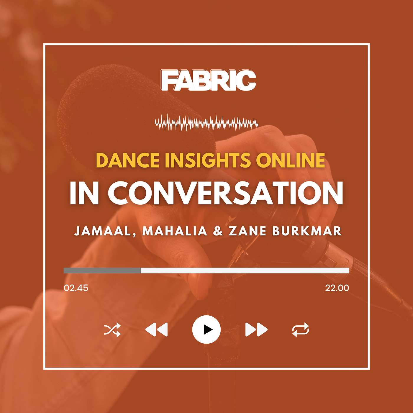 In Conversation: Jamaal, Mahalia & Zane Burkmar In Conversation: Jamaal, Mahalia & Zane Burkmar