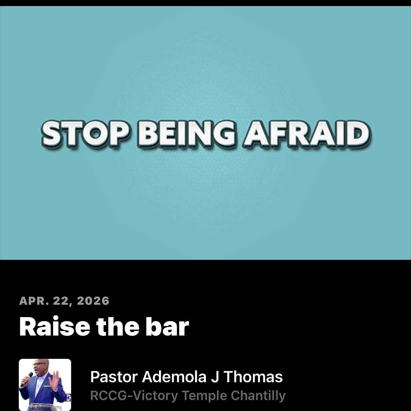 Raise the bar episode artwork