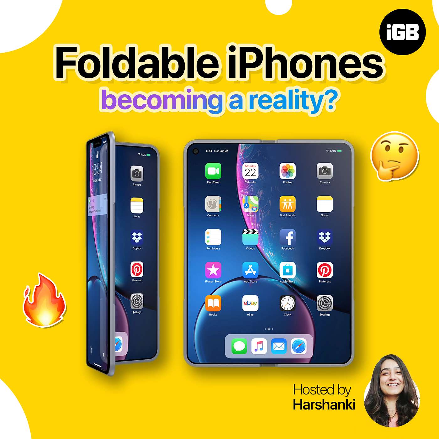 Foldable iPhones becoming a reality?