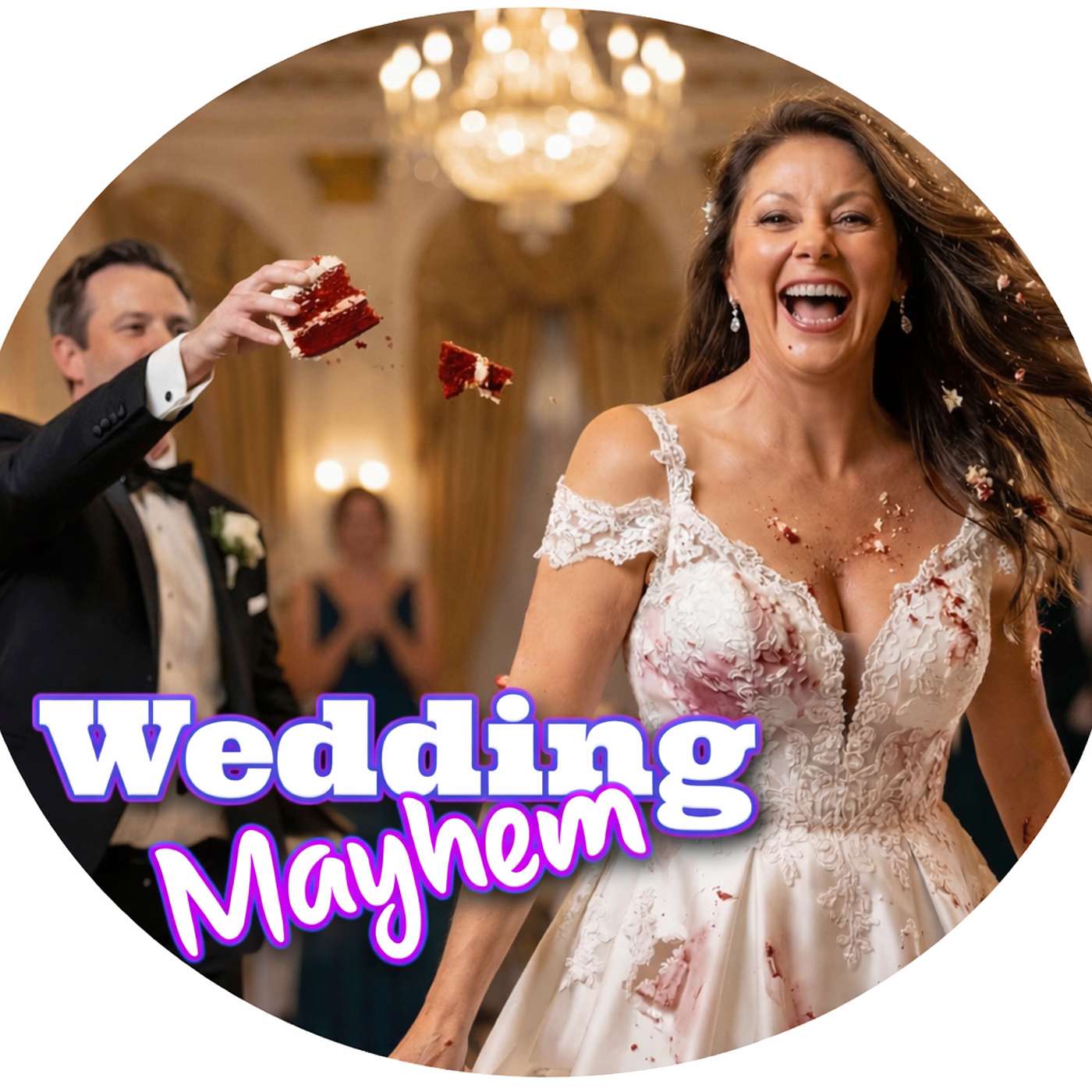 Wedding Mayhem: Wedding Tips, Supplier Advice, Real Stories & What No One Tells You Artwork