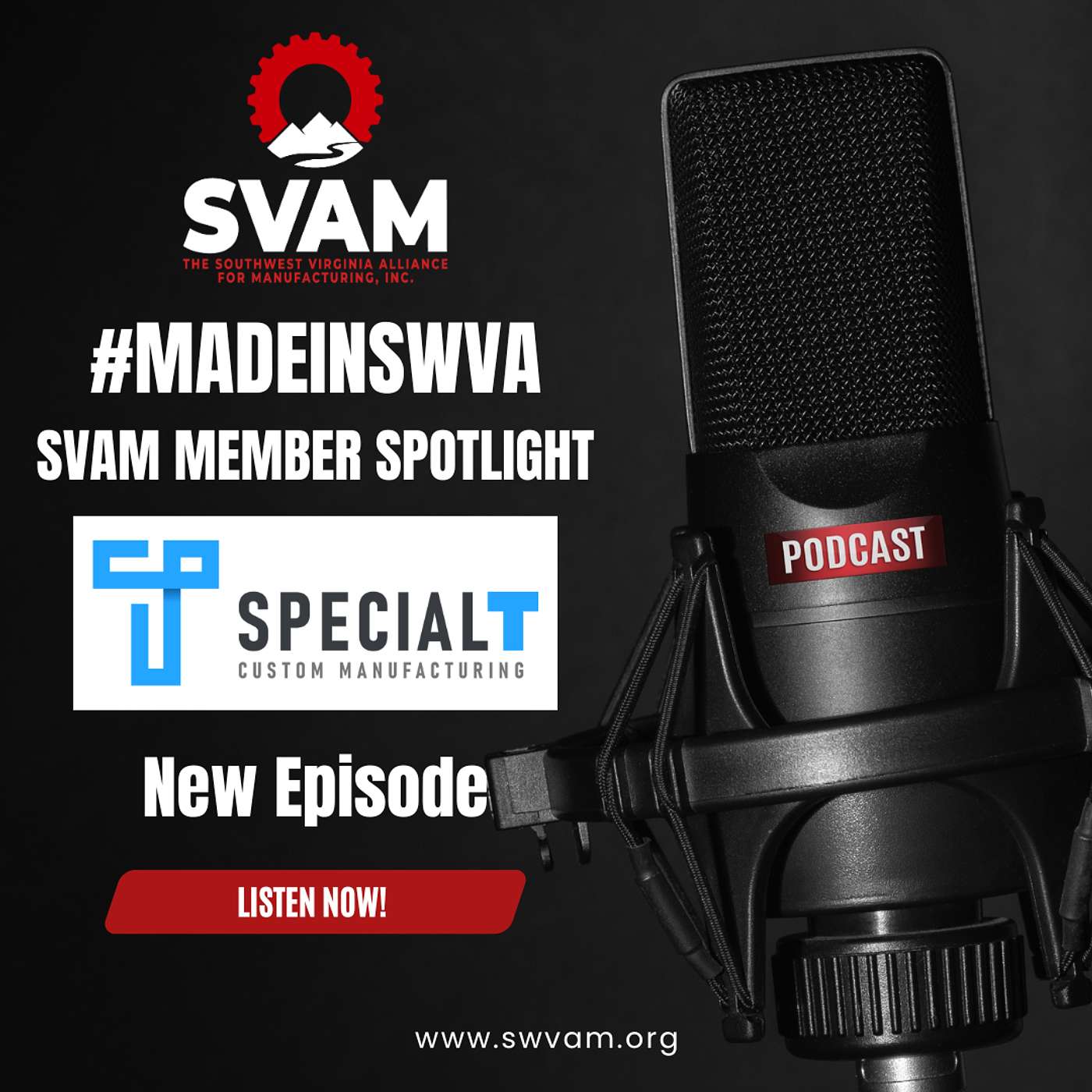 #MadeInSWVA: Special T Manufacturing—Precision, Passion, and Local Impact in Meadowview, VA episode artwork