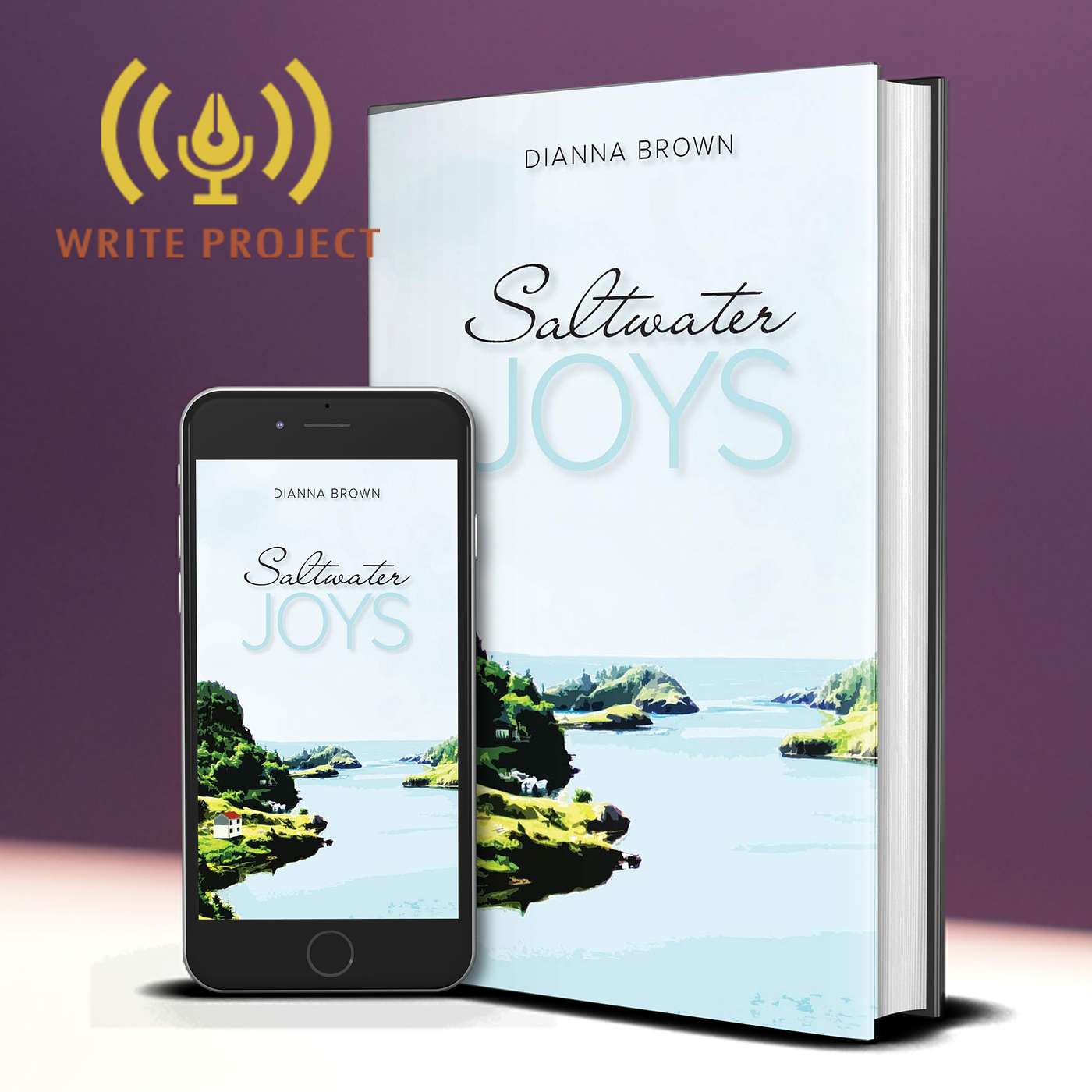 Interview with Dianna Brown, author of Saltwater Joys | The Write Project episode artwork