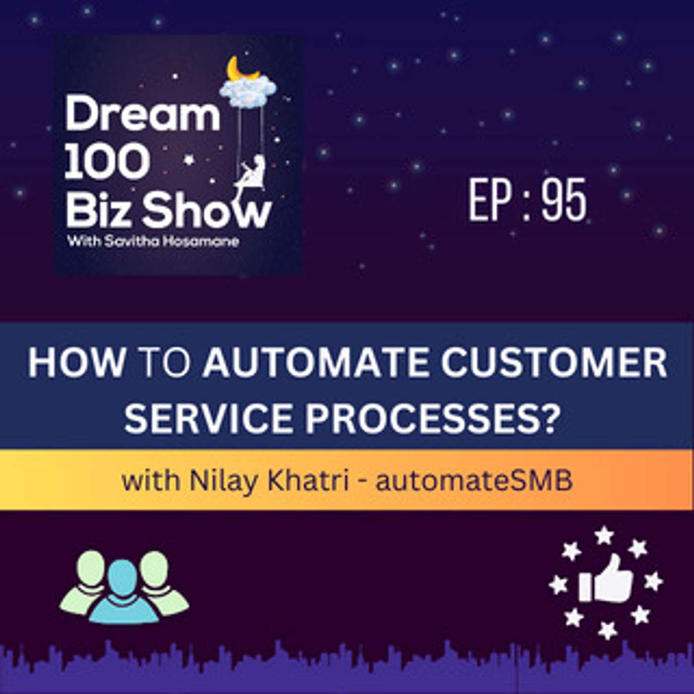 Episode 95: How to Automate Customer Service Processes with Nilay Khatri - automateSMB