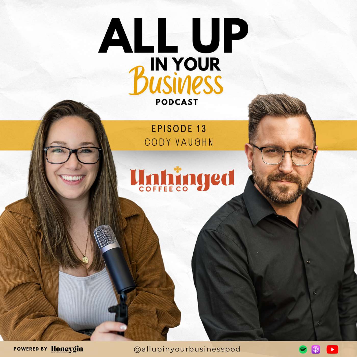 ADHD Meets Anxiety: How Unhinged Coffee Got Its Name | Cody Vaughn | Unhinged Coffee episode artwork