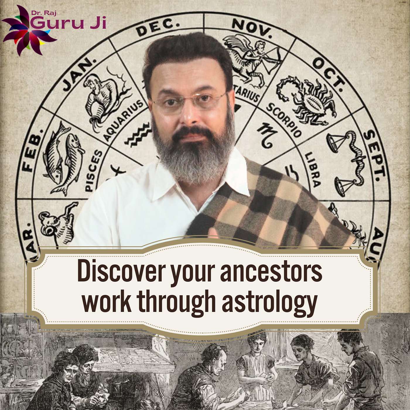Discover Your Ancestors' Profession Through Astrology | Guru Ji Dr. Raj Explains D12 Chart