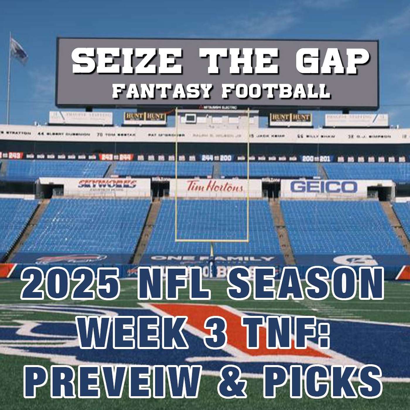 2025 NFL Week 3 - Thursday Night Football Preview, Picks and MORE from Seize the Gap #TNF #NFL episode artwork