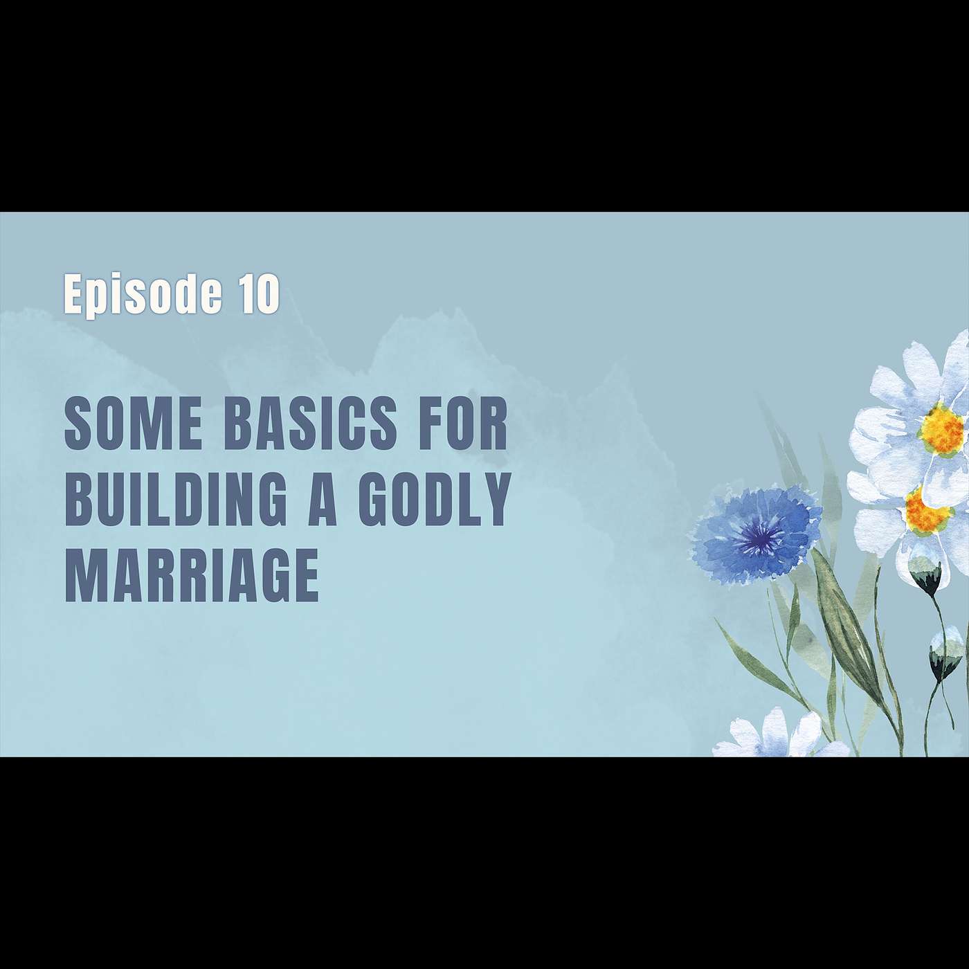 Ep. 10: - Some Basics for Building a Godly Marriage episode artwork