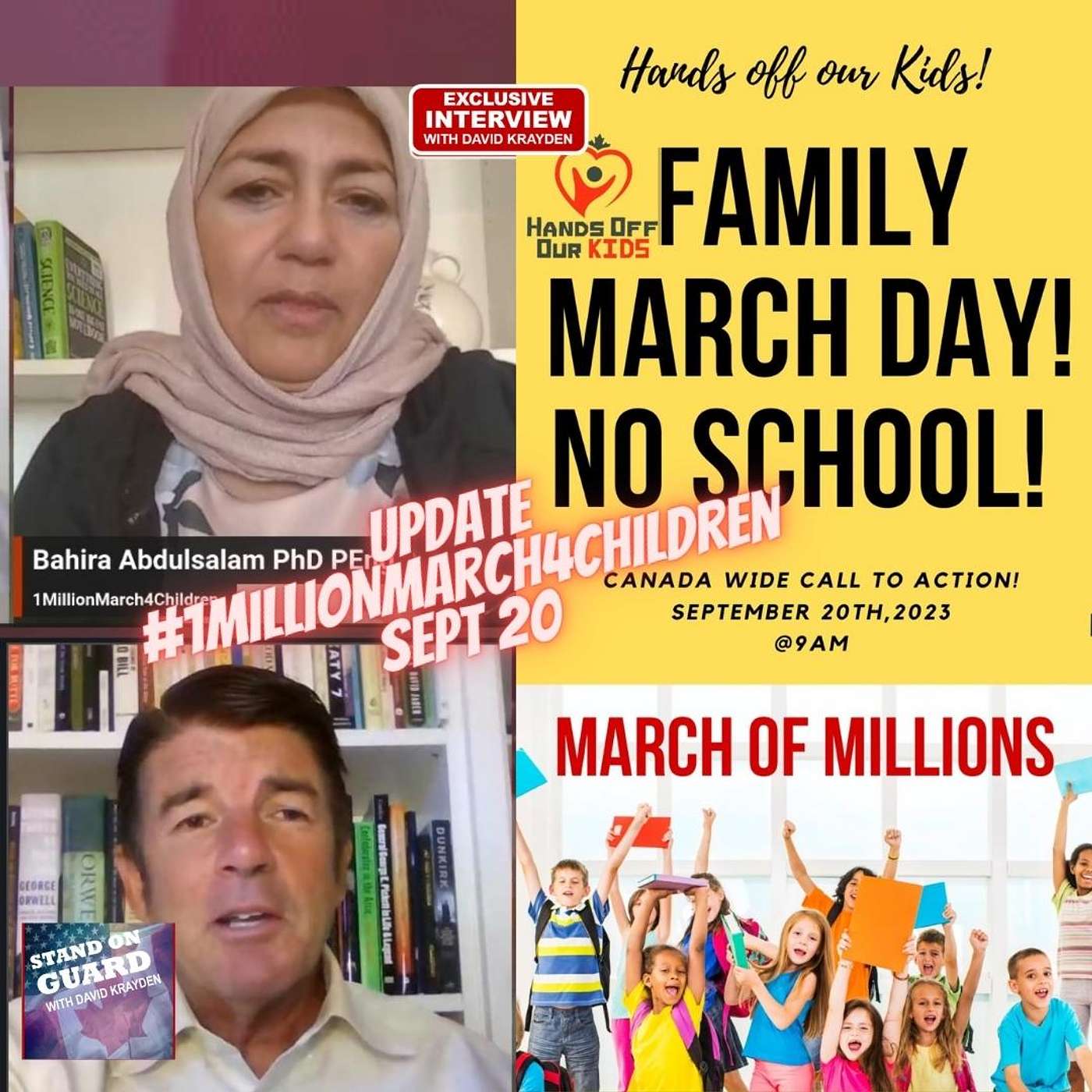 SOG24: Exclusive Interview with Bahira Abdulsalam #1MillionMarch4Children | Stand on Guard Ep 24