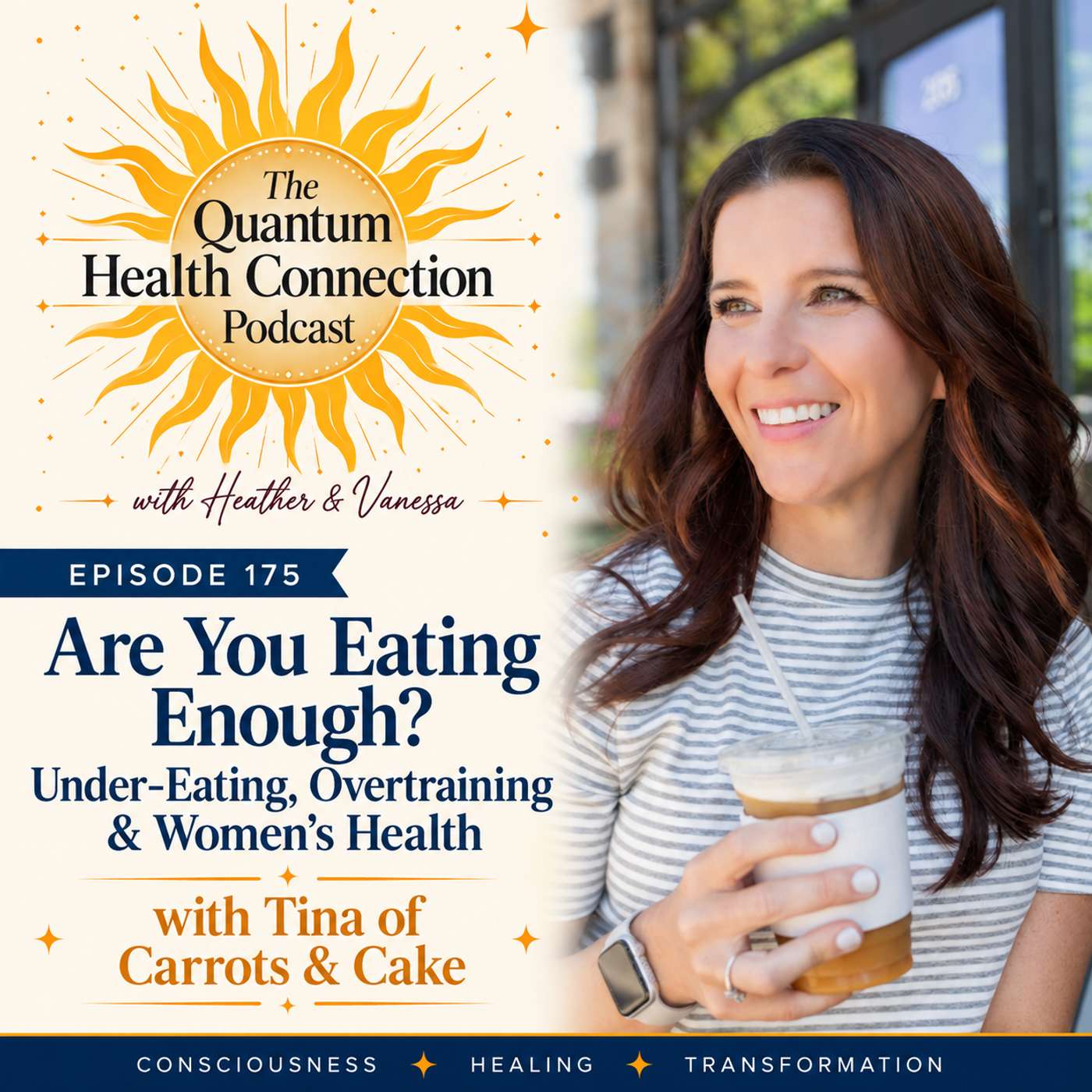 #175: Are You Eating Enough? Under-Eating, Overtraining & Women’s Health with Tina of Carrots & Cake