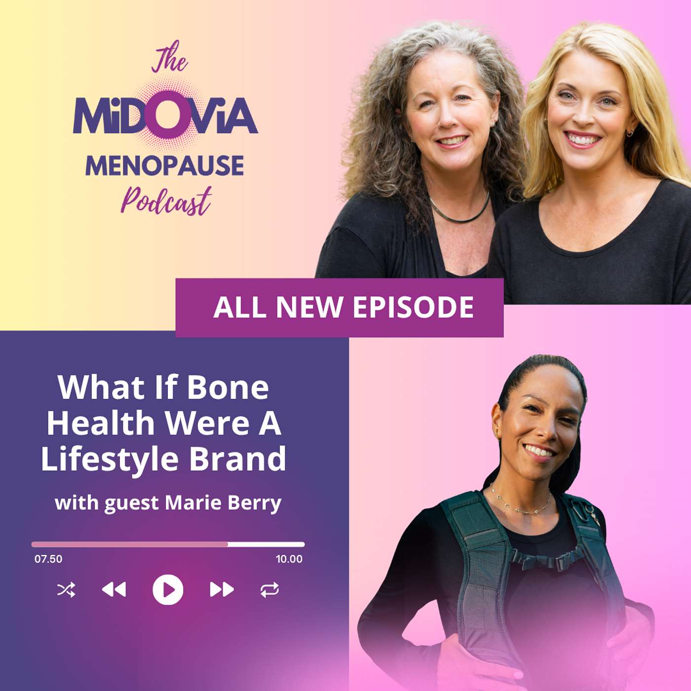 The MiDOViA Menopause Podcast:  Real Talk on Hormones, Work, and Wellness for Midlife