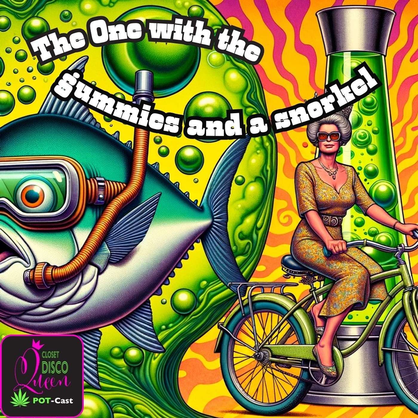 Laughing Through Midlife with Cannabis, Chaos & Courage | The One With Gummies and a Snorkel episode artwork