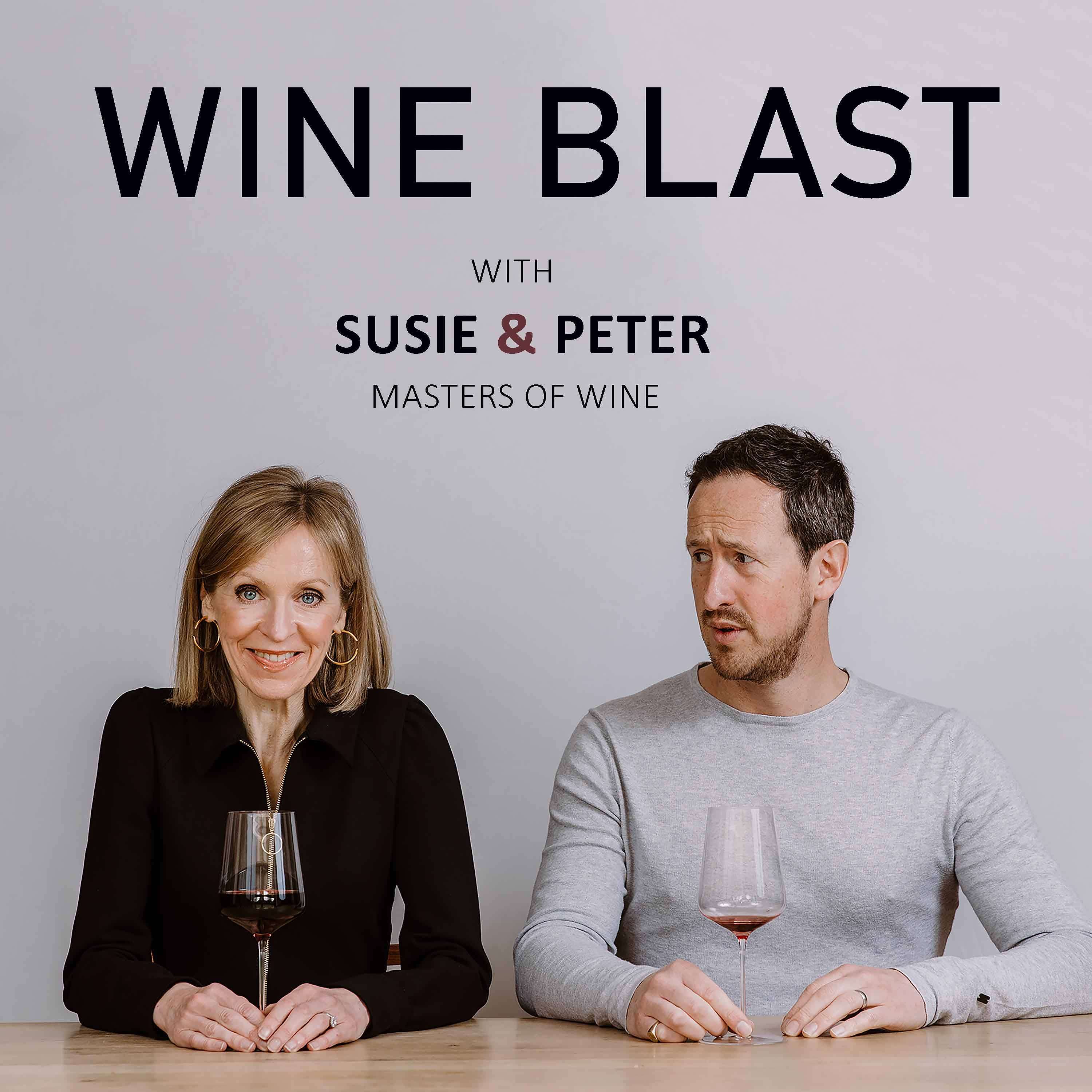 Wine Blast with Susie and Peter Artwork