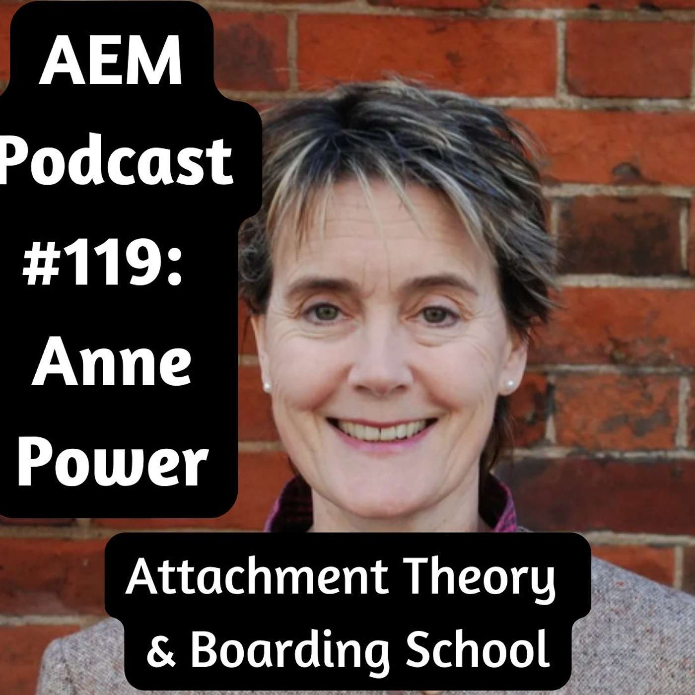 Attachment Theory and Boarding School | Why Having A Secure Childhood Does Not Prepare You | AEM #119 Anne Power episode artwork